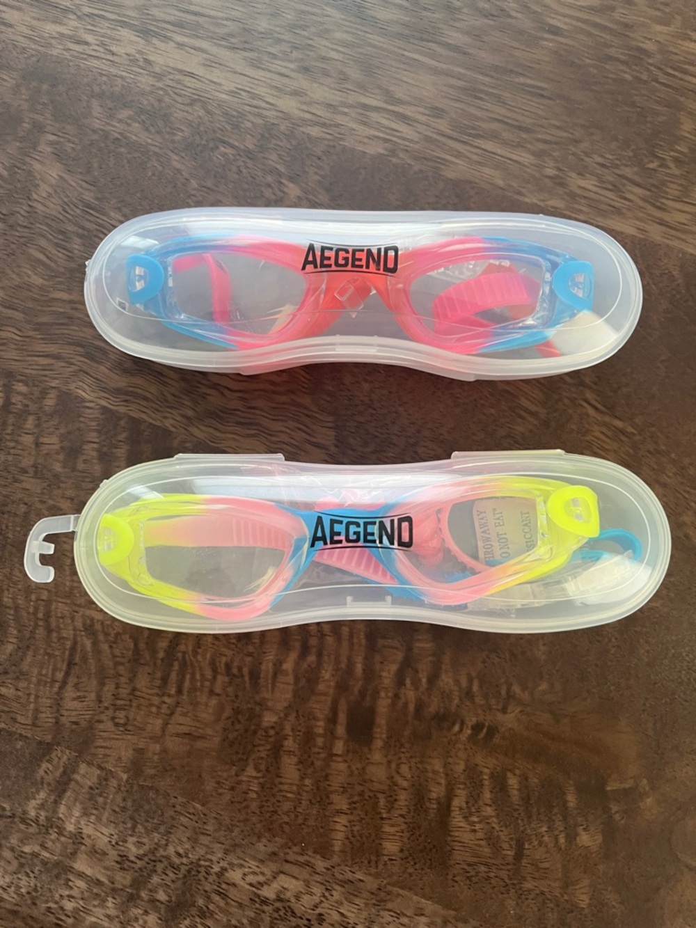 Kids Swim Goggles Set of 2
